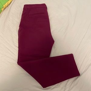 Thick purple pant